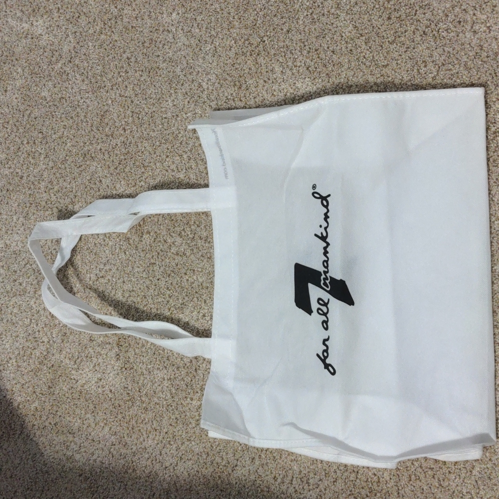 7 for all mankind reusable shopper bag